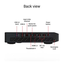 Load image into Gallery viewer, ASUS ROG NUC RNUC14SRKU9189A0I Ultra 9 185H 16Gx2 DDR5 1TB SSD Discrete RTX 4070
