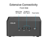 ASUS NUC 15 Pro Tall 90AS00K1-M000X0 - C7-240H 8GB 512GB